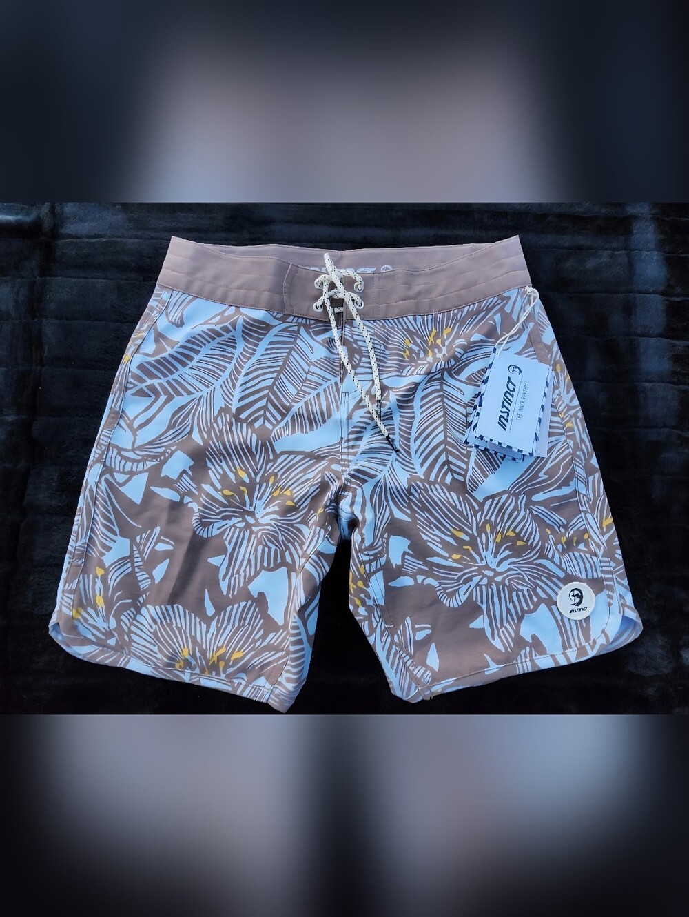 Instinct Durban Boardshort - Seafoam Size 28 New With Tags‎